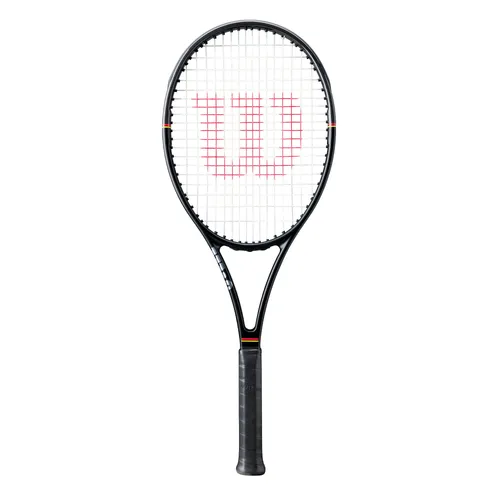 Wilson Tennisschläger Pro Staff 97UL Classic - Besaitet, Schwarz, 270g - Der Wilson Pro Staff 97UL Classic vereint klassischen Stil mit modernster Technik. Ideal für vielseitige Spieler, bietet er ein hervorragendes Handling und ein authentisches Spielgefühl dank seiner hochwertigen Graphit-Konstruktion.