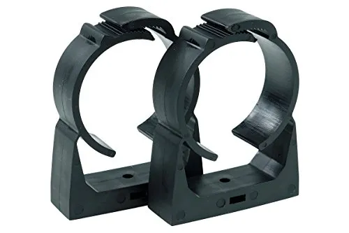 Alphacool 15161 Reservoir Clip-On 50 mm, Schwarz, 2 Stück Wasserkühlungsbehälter