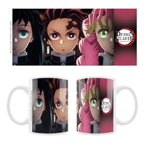 SAKAMI - Demon Slayer - Tanjiro, Mitsuri & Muichiro - Tasse, Mug - 320 ml