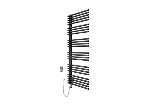 Produktbild SCHÖNER WOHNEN Badheizkörper CELIA 151x60 cm, Schwarz mit Fernbedienung