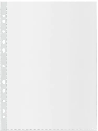 Prospekthülle Prospekthüllen A4 50my genarbt VE=100 Stück