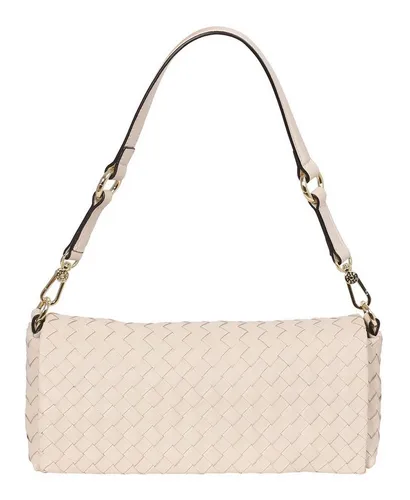 Abro Umhängetasche Shoulderbag Mila aus echtem Lammleder - Stylische Umhängetasche aus hochwertigem Lammleder, ideal für den täglichen Gebrauch. Mit abnehmbaren Schulterriemen und Henkel, bietet sie genügend Platz für Ihre Wertsachen und überzeugt durch ihre edle Verarbeitung.