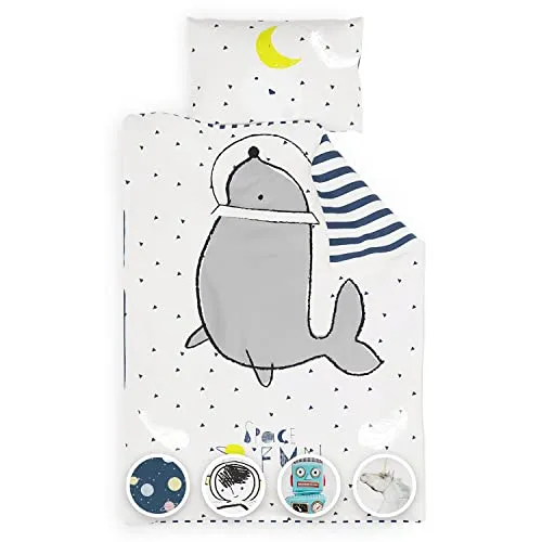 sleepwise Soft Wonder Kids-Edition Bettwäsche - Bettwäsche-Set aus Supermikrofaser, extrem weich, atmungsaktiv und pflegeleicht – ideal für Kinderzimmer.