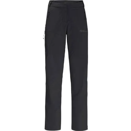 JACK WOLFSKIN Damen Hose GLASTAL PANTS W - Outdoorhosen für Damen, atmungsaktives TEXASHIELD CORE STRETCH X-LITE-Gewebe, winddicht und wasserabweisend – ideal für Wanderungen bei kühlem Wetter.