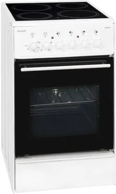 Exquisit ECM 5-4 EEK: Elektro-Standherd mit Glaskeramikfeld von Exquisit