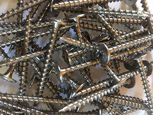 Paneltwistec Edelstahl Schieferschrauben 4x50 mm, 100 Stück von Paneltwistec