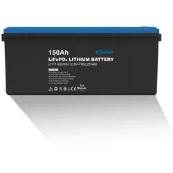 EPEVER® Lithium Batterie 12,8V 150Ah – Hochleistungsakku mit BMS und Selbstheizung