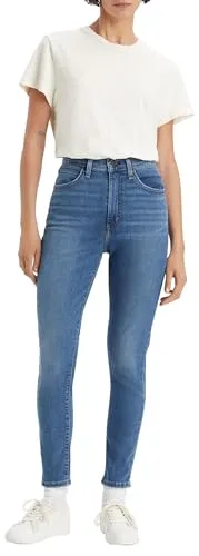 Levi's Damen Retro High Skinny Jeans, Run The World, 25W / 30L - Jeans in Skinny Fit mit flexibler Passform, die Komfort und Struktur vereint. Ein Original Levi's Produkt mit ikonischem roten Tab für stilbewusste Frauen.