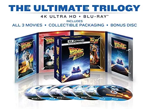 Produktbild Back To The Future: The Ultimate Trilogy (4K Ultra-HD) [Blu-ray] [2020] [Region Free]