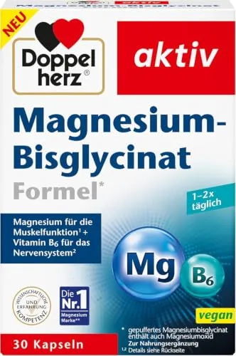 Doppelherz Magnesium-Bisglycinat Kapseln mit Vitamin B6