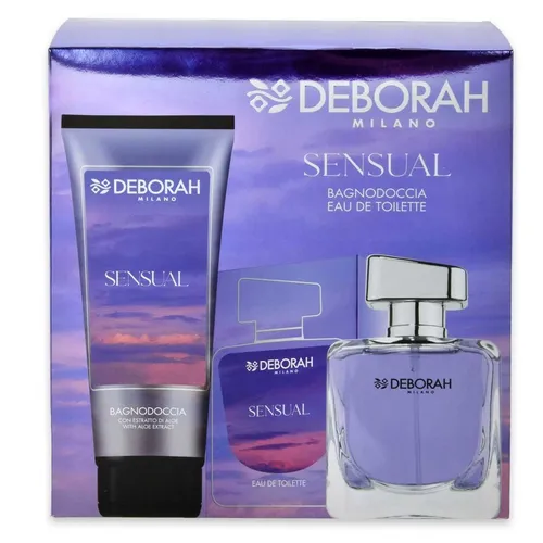 Deborah Düfte Set Sensual EDT 100ML + Duschgel 250ML Parfüm Damen Geschenk