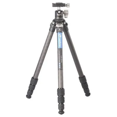 Leofoto CarbonDreibeinstativ LS-224C+LH-25+DC-222C - Stativ für Fotografen, extrem leicht und stabil aus Carbon, ideal für unterwegs und lange Aufnahmen.