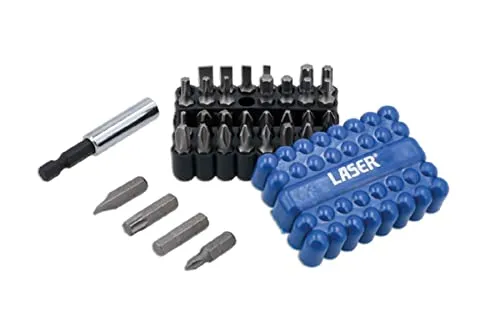 Laser 8316 Power Bits Set, Includes JIS 33pc
