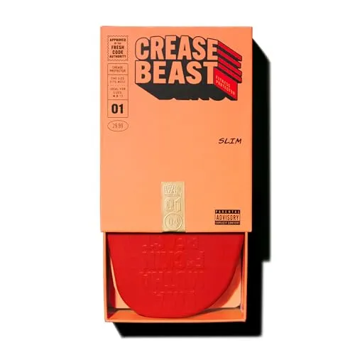 Crease Beast Memory Foam Shoe Crease Protector in schwarz von Crease Beast