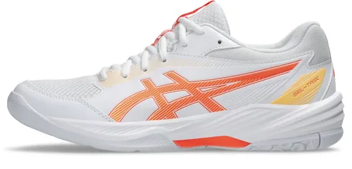 ASICS Damen Hallensportschuhe GEL-TASK 4 W 37,5EU - Volleyballschuhe mit GEL-Technologie für optimale Dämpfung und Komfort, ideal für verschiedene Indoor-Sportarten und schnelle Bewegungen.