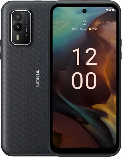 NOKIA XR21 Schwarz 128 GB - Robustes 5G Smartphone - Handys ohne Vertrag mit 6,49 Zoll FHD+ Display und IP68 wasserdicht. Langlebig, mit 2-Tage-Akku und 4 Jahren Sicherheitsupdates für maximale Sicherheit.