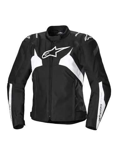 Alpinestars Stella T-Jaws V4 WP Damen Motorradjacke - Motorradjacke für Damen, wasserdicht, winddicht und atmungsaktiv mit herausnehmbarem Thermofutter. Ideal für alle Jahreszeiten und CE-geprüfte Sicherheit.