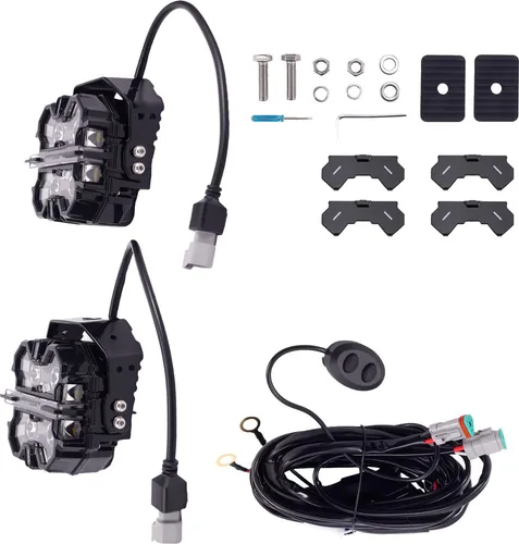 LED Arbeitsleuchte 212W IP68 Spot Strahler For 4X4 SUV ATV Boot 12V Weiß+Amber