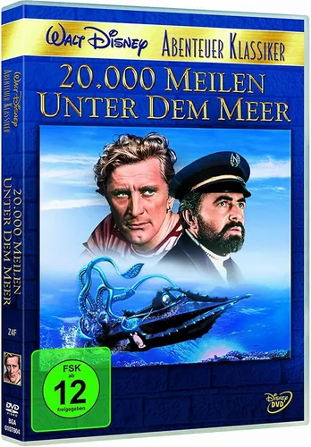 DVD 20.000 MEILEN UNTER DEM MEER # n. Jules Verne, Kirk Douglas ++NEU