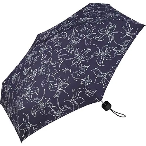 Pierre Cardin Taschenschirm Petito Croquis De Fleurs Nightblue