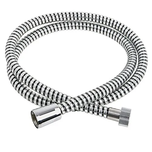 bath & more Brauseschlauch Basis, chrom 1/2 Zoll x 2,50 m, 1 Stück, 150012466