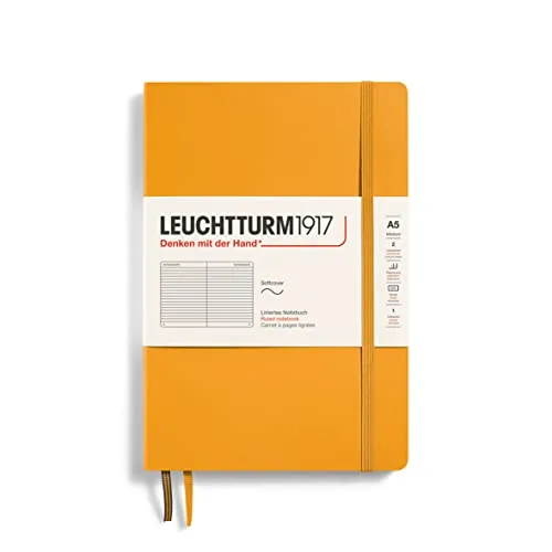 LEUCHTTURM1917 Notizbuch Medium (A5) - Sonstige, Softcover mit 123 nummerierten Seiten für perfekte Organisation und kreative Ideen.