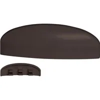 Bauheld Fenster Wasserschlitzkappen 30 bis 35 mm 30 Stück Ral 8019