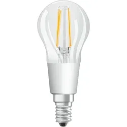 Osram LED Filament Tropfen 4,5W = 40W E14 klar 470lm GlowDim warmweiß 2200K-2700K DIMMBAR