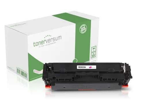 HP 415A (W2033A) Magenta Tonerkartusche - Hochwertige Druckqualität für bis zu 2.100 Seiten, ideal für Büros und professionelle Dokumente