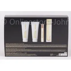 Michael Kors Sexy Amber Set - 100ml EDP + 10ml Travel-Spray - Damendüfte: Luxuriöses Set mit 100ml Eau de Parfum und praktischen Travel-Spray für unterwegs, ergänzt durch pflegende Body Lotion und Shower Gel.