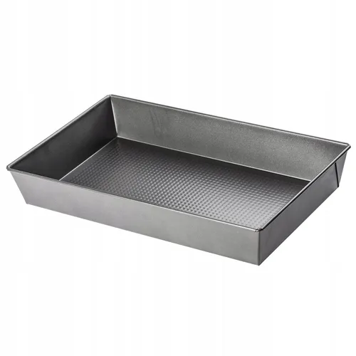 KADAX eckige Backform mit Antihaftbeschichtung, aus Stahl, silber, 40 x 24 x 6cm