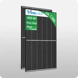 Produktbild Trina Solar Vertex S+ 455W Doppelglas Solarpanel
