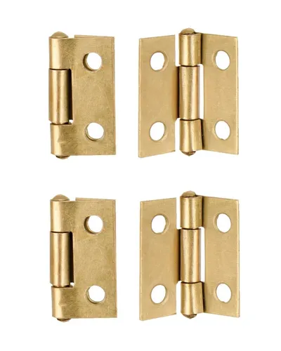 Scharnier Mini 18x15mm Metallscharnier 4 Stück (0145)