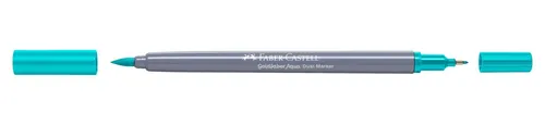 FABER CASTELL GOLDFABER AQUA DUAL MARKER KOBALTGRÜN HELL NEU OVP