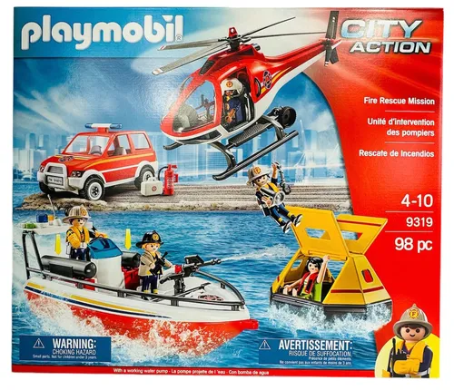 PLAYMOBIL® City Action 9319 - Feuerwehr Rettungseinsatz Super Set NEU & OVP
