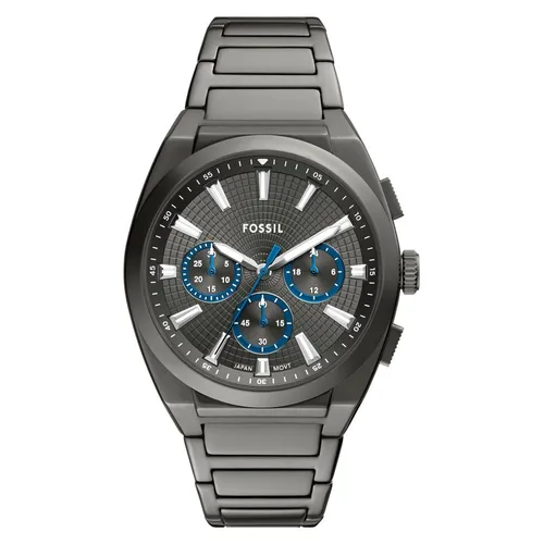 FOSSIL Herren Analog Quarz Uhr FS6107 - Elegante Armbanduhr für Herren mit strapazierfähigem Edelstahlarmband und präzisem Quarzwerk – perfekt für jeden Anlass.