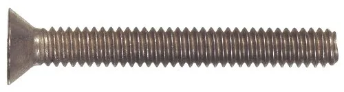 Die Hillman Gruppe 44112 10–24 x 2–1/2 Zoll Flat Head Phillips Maschine Schraube, Edelstahl, 15er Pack