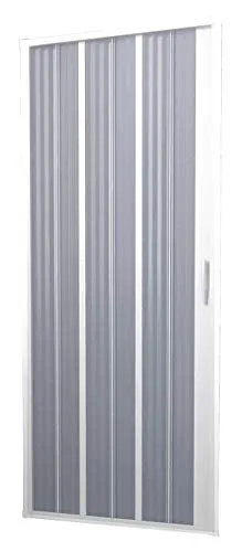 Forte Duschabtrennung Flex: Antikalk, reduzierbar, stoßfest, 80 x 185 cm, Weiß