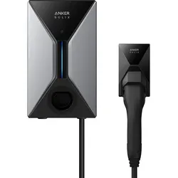 Anker SOLIX V1 Smartes Ladegerät für E-Autos - 7.4kW/11kW/22kW - Wallbox für E-Autos mit intelligenter Ladeoptimierung, spart bis zu 58% jährlich und ermöglicht die Nutzung von Solarenergie für maximale Ersparnis und Nachhaltigkeit.
