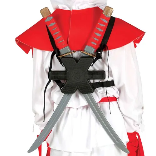 Samurai Schwerter Katana mit Rückenhalterung Ninjaschwert Shinken Japanischer 2