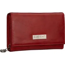 JENNIFER JONES Damen Geldbörse Portemonnaie Rot (1103) - Rot