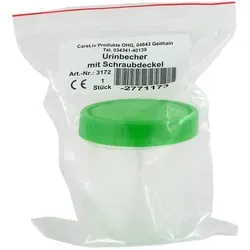 Urinbecher mit Schraubdeckel