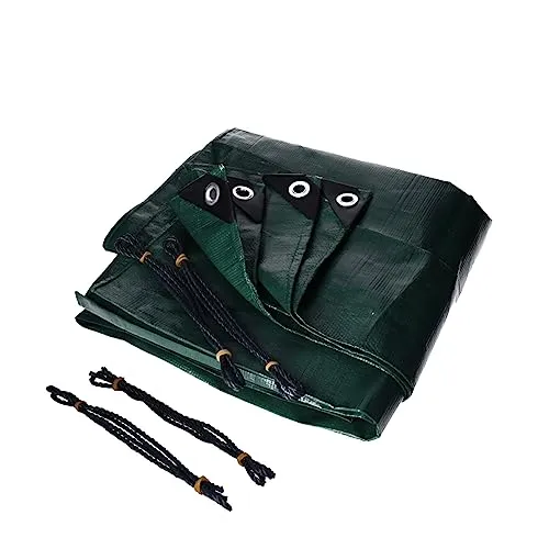 Abdeckplane 3m x 5m Gewebeplane Professional Line 140g/m² mit Ösen (50cm Abstand) – wasserdicht, reißfest, UV-stabilisiert, abwaschbar - Schutzplane Abdeckfolie Poolplane Holzplane Gartenmöbel Auto