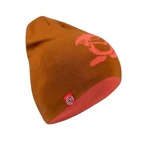 Trollkids Kids Troll Beanie Long 54, Caramel