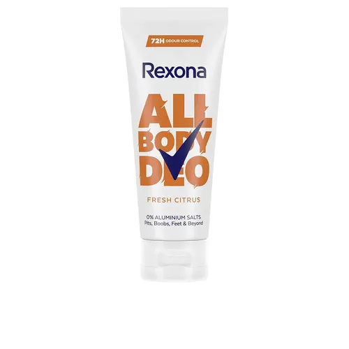 Rexona Whole Body Deodorant Cream Fresh Citrus 75 ml - Die Rexona Whole Body Deodorant Creme Fresh Citrus sorgt für langanhaltende Frische und Schutz für den gesamten Körper. Ideal für die Anwendung nach dem Duschen, hinterlässt sie keine Rückstände und verleiht einen angenehmen Zitrusduft.