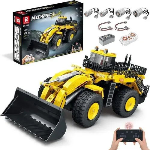 🧱 Reobrix 22009 RC Bulldozer Loader – 1876-Teile -DE-Lager 🇩🇪 🚜 NEU I OVP