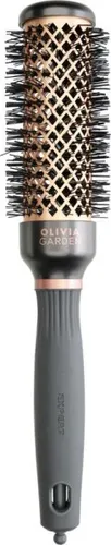Olivia Garden Expert Heat Nylgard Runde Haarbürste ⌀ 35 mm - Haarbürsten für Damen, ideal zum Föhnen und Stylen, sorgt für voluminöse Frisuren und schützt strapaziertes Haar.