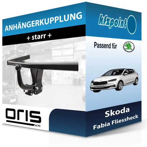 ORIS Starr-Anhängekupplung für Skoda Fabia Fliessheck (06.2021-heute)