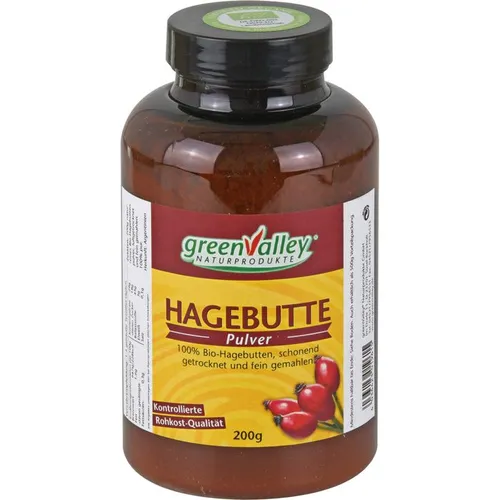 HAGEBUTTEN PULVER Bio greenvalley 200 g von Green Valley Naturprodukte Michael Purwin