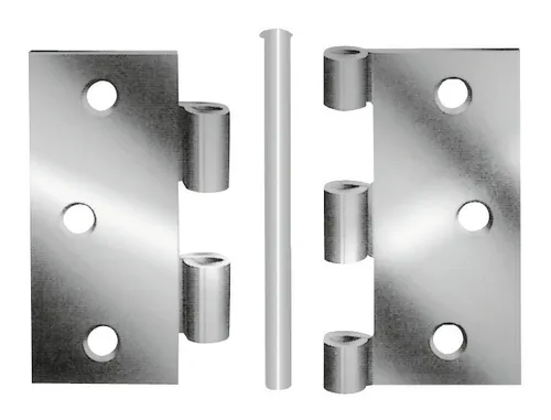 Vormann Scharnier stark 63 x 63 mm Edelstahl - 010614060 von Vormann